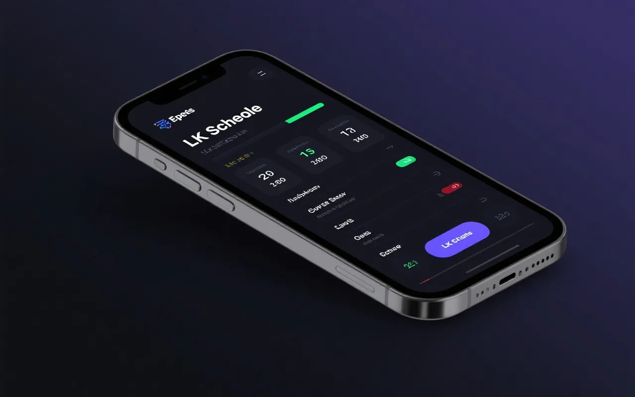 赛程与比分界面示例